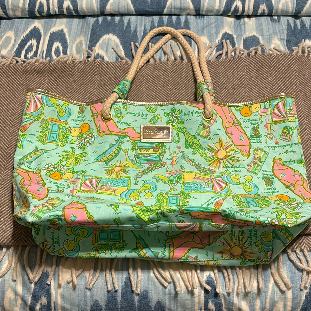 Lilly Pulitzer tote bag